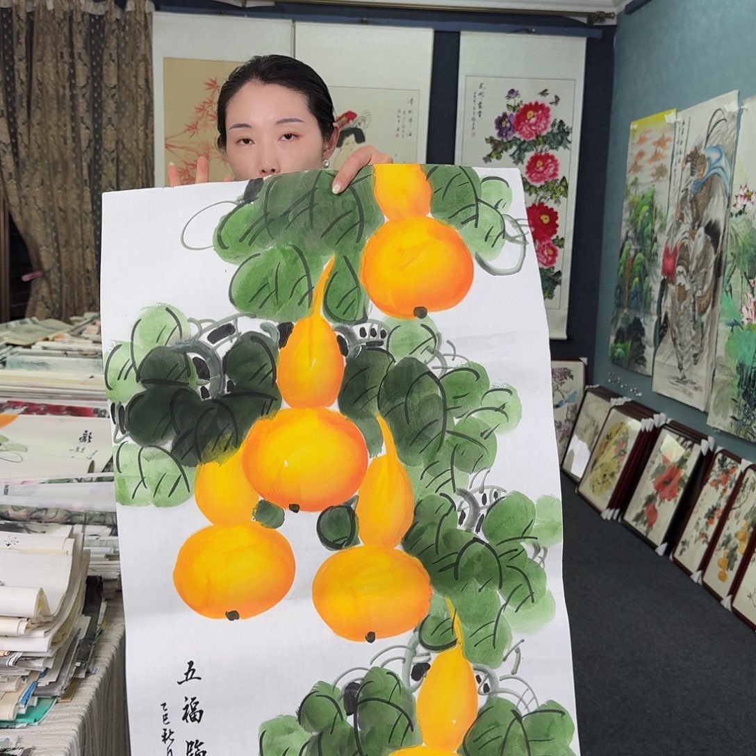 纯手绘国画好作品