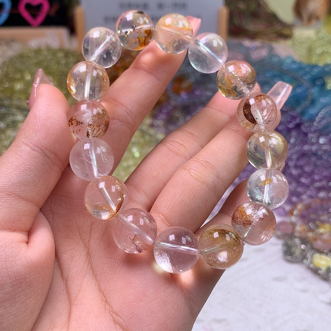 水晶手链未镶嵌天然