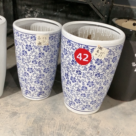 【闪购商品】陶瓷花盆默认瑕疵