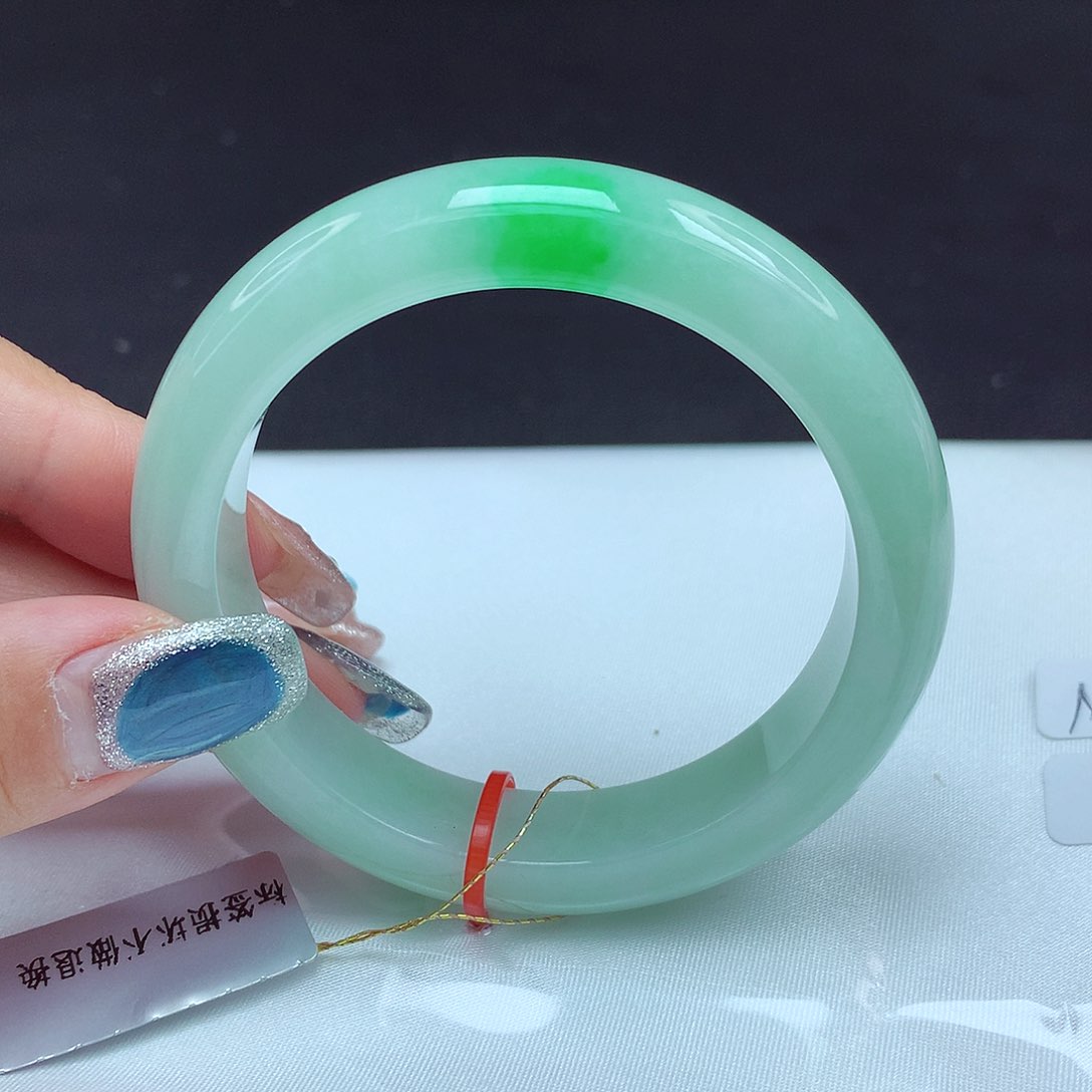 未镶嵌手镯翡翠53圈788