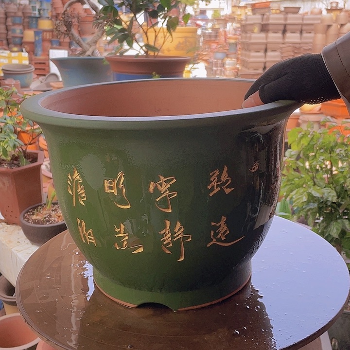 紫砂宜兴紫砂34绿富贵