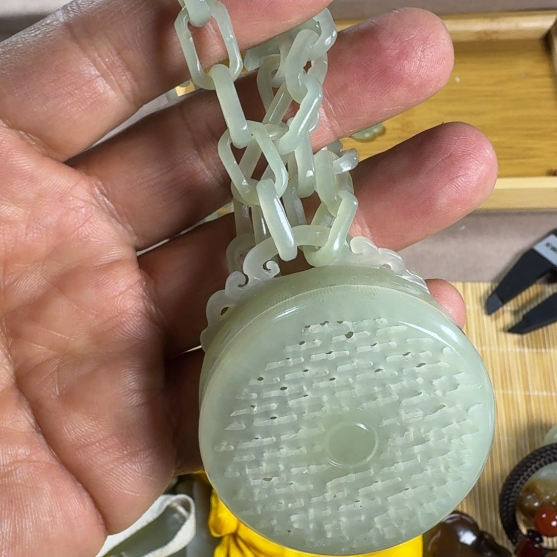 和田玉（糖玉）手链未镶嵌