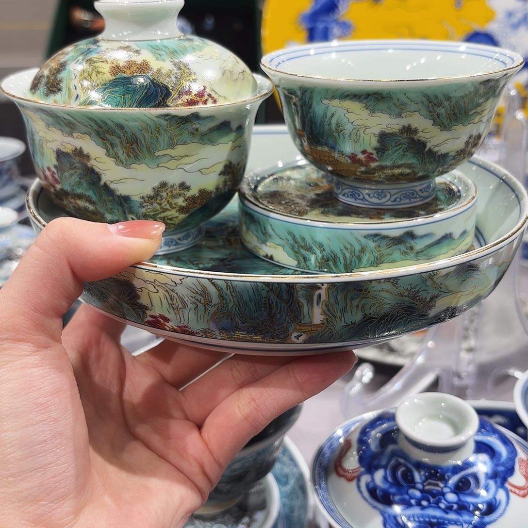 瓷片景德镇瓷器艺术