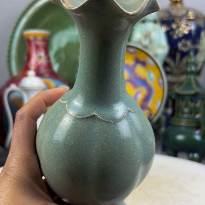 珍藏精品汝窑精品漏漏漏