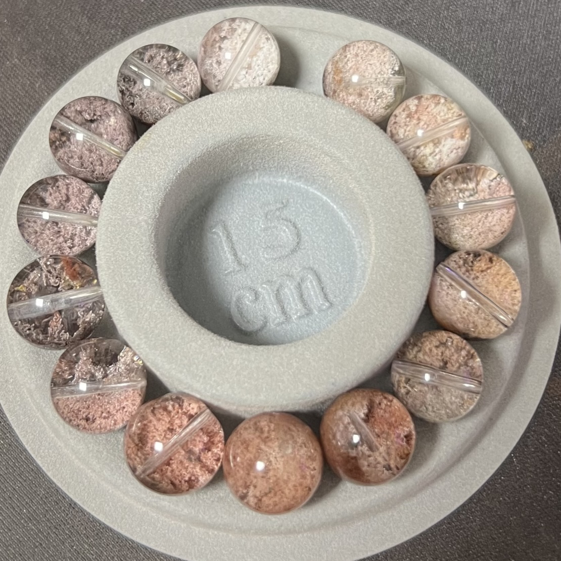 默认打孔 天然水晶单珠 多样性发货 打孔不退不换