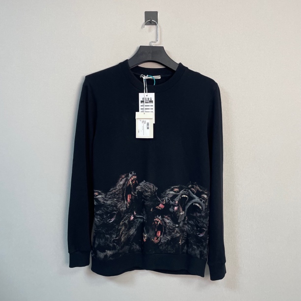 未使用 Givenchy/纪梵希 经典下摆群猴卫衣/XS码/原吊牌/价8350