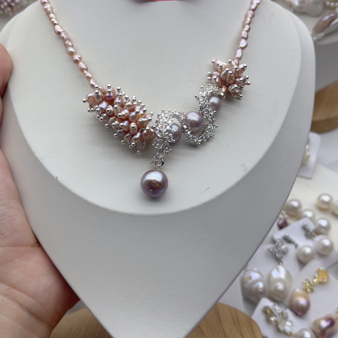 淡水珍珠未镶嵌颈饰