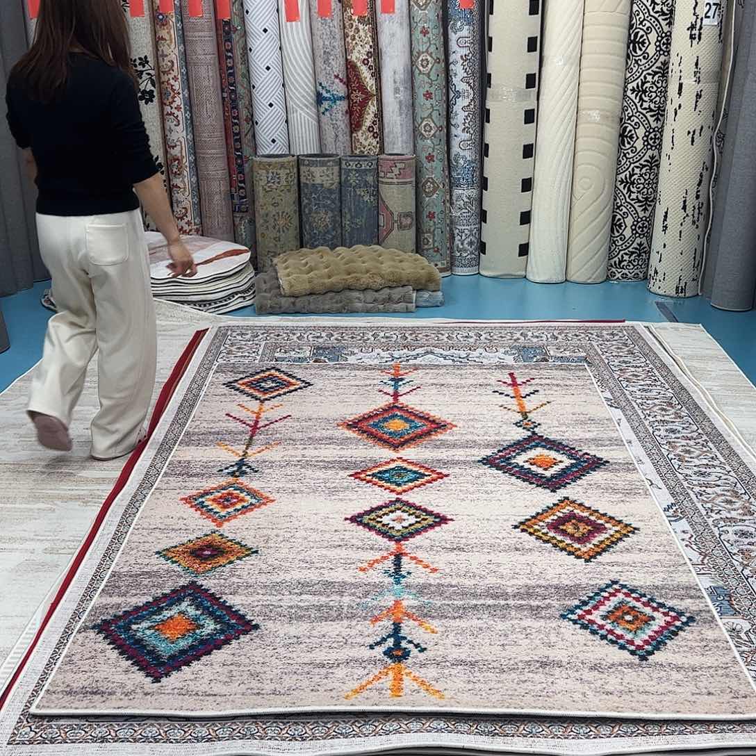 混纺150×230误差±1-3cm细砂仿羊绒棉布底微瑕