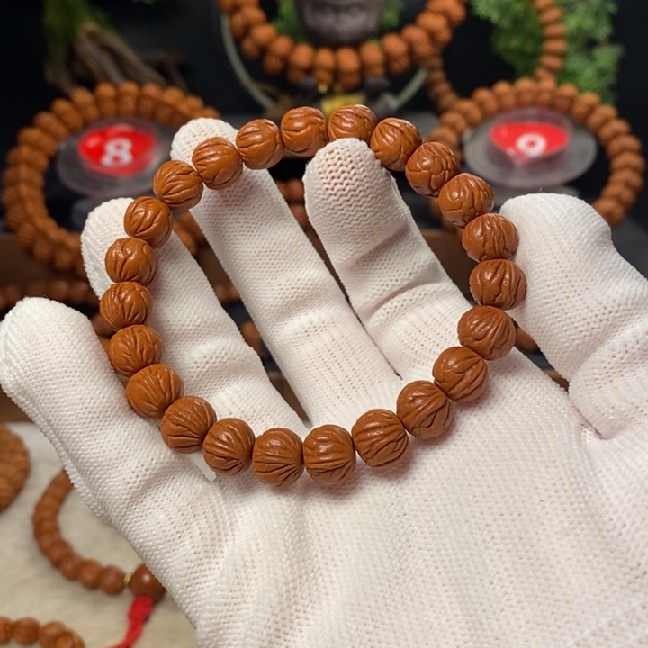 桃核吊坠军**～秦岭龙纹