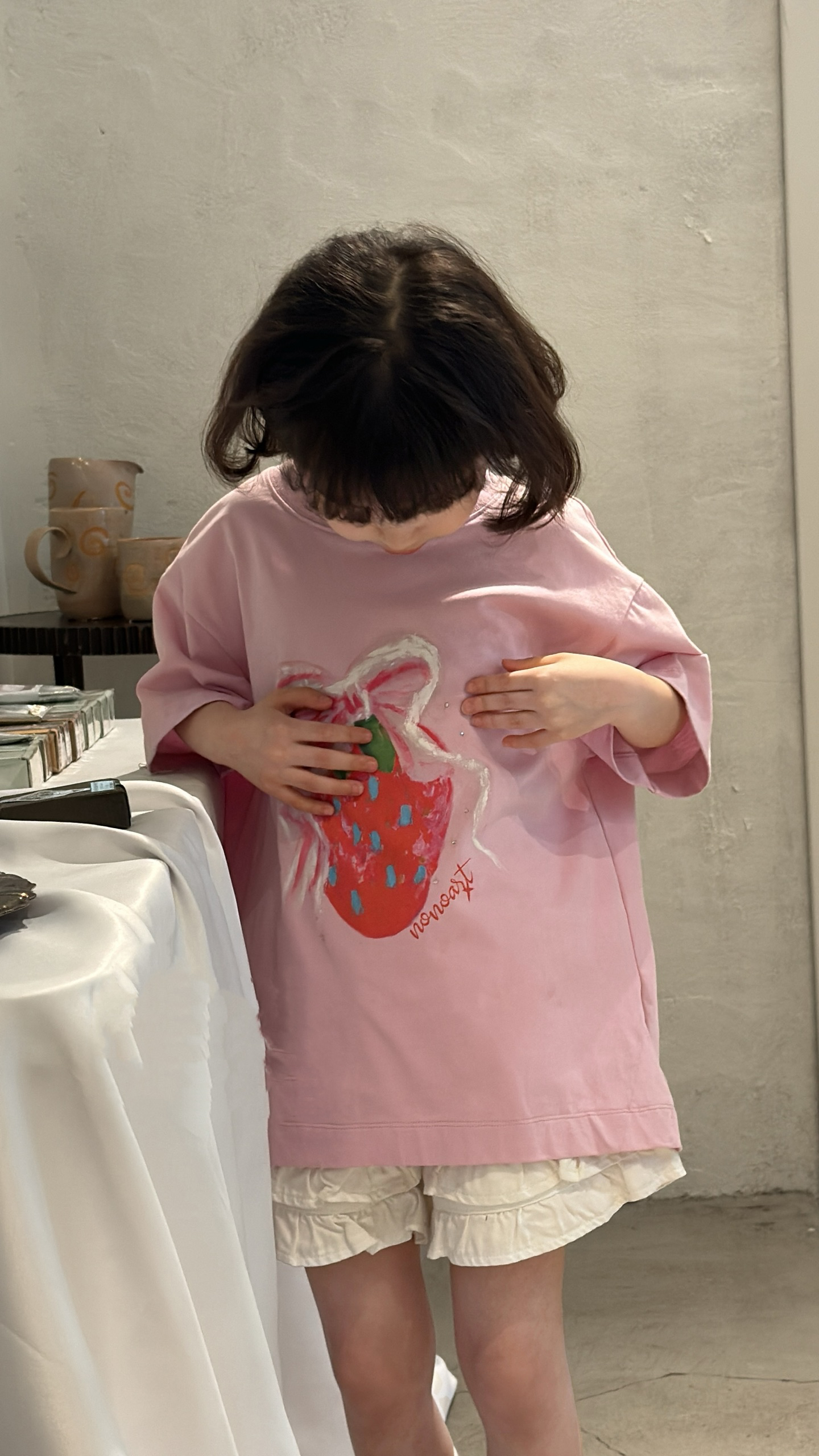 圆领T恤短袖女休闲B类韩版休闲风女童夏季印花