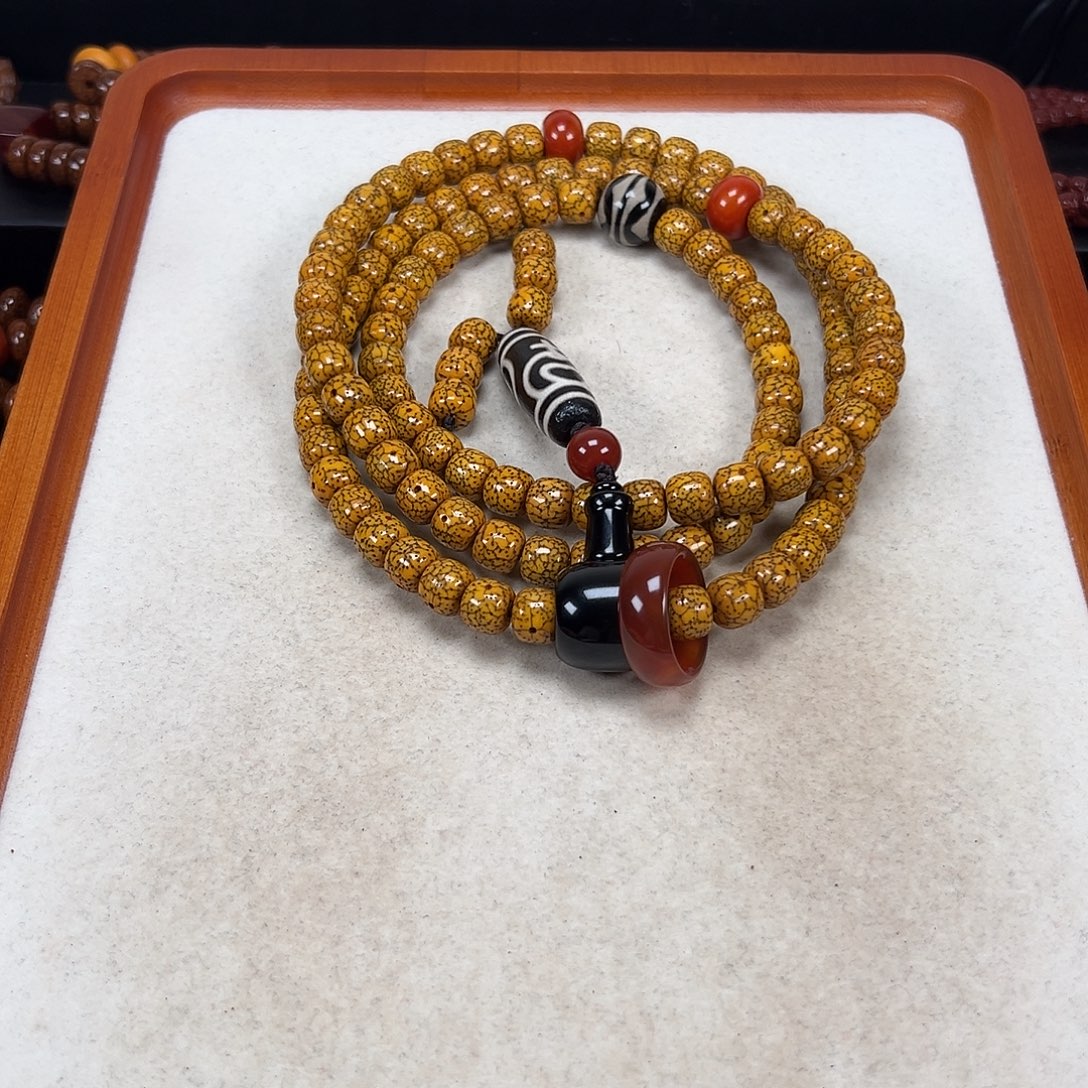 不***妹星月菩提吊坠星月菩提子