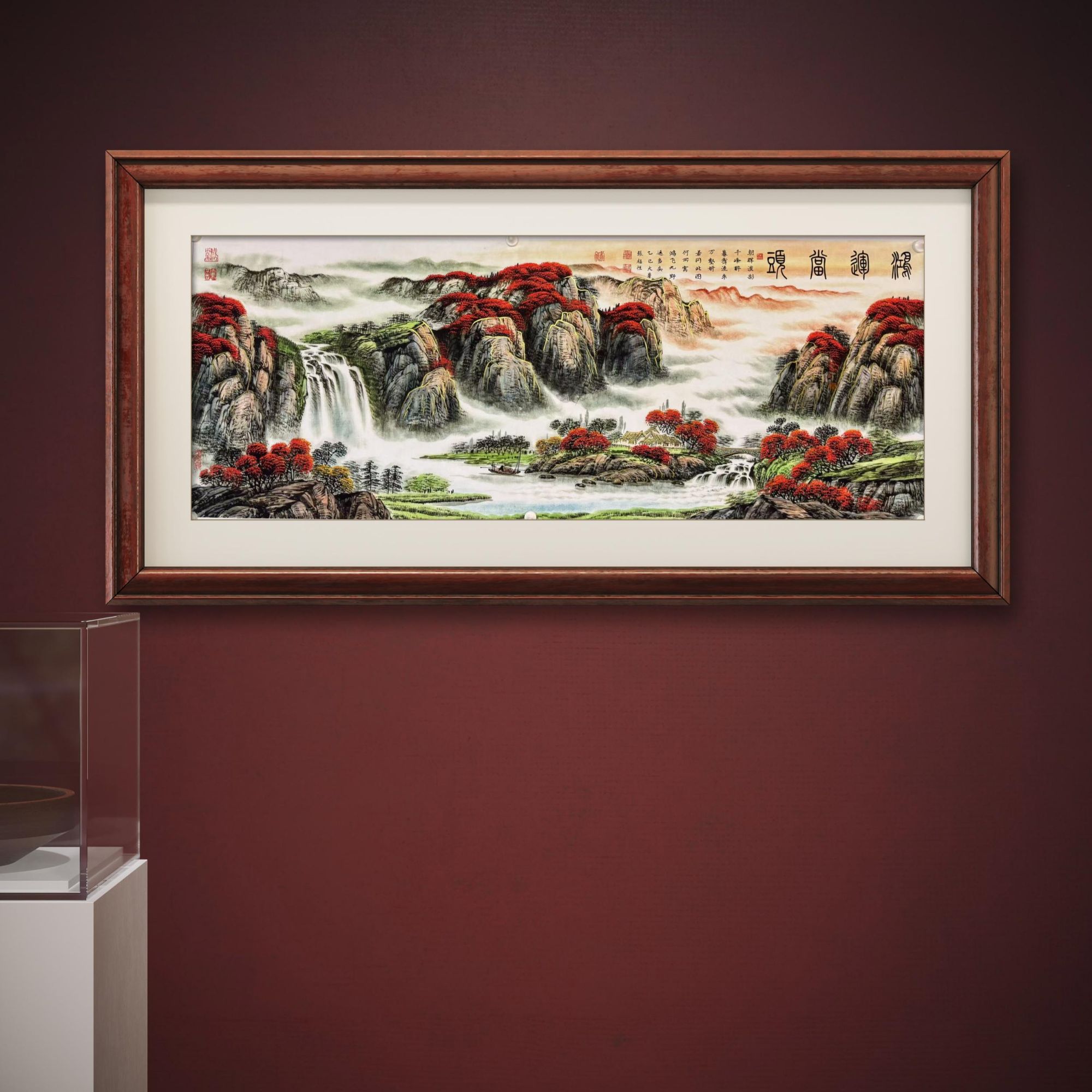 张福恒老师作品【鸿运当头】