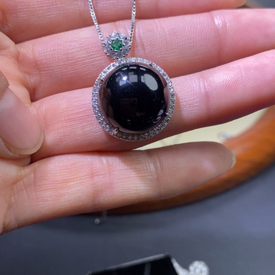 翡翠吊坠(不含链)未镶嵌嘿***嘿