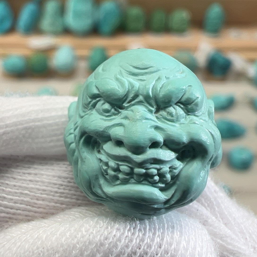 绿松石配饰未镶嵌