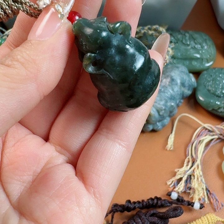 和田玉把件未镶嵌