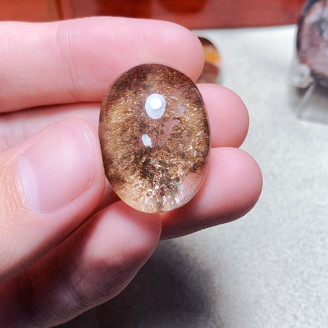 水晶颈饰未镶嵌涵***头