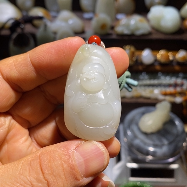 和田玉挂件未镶嵌