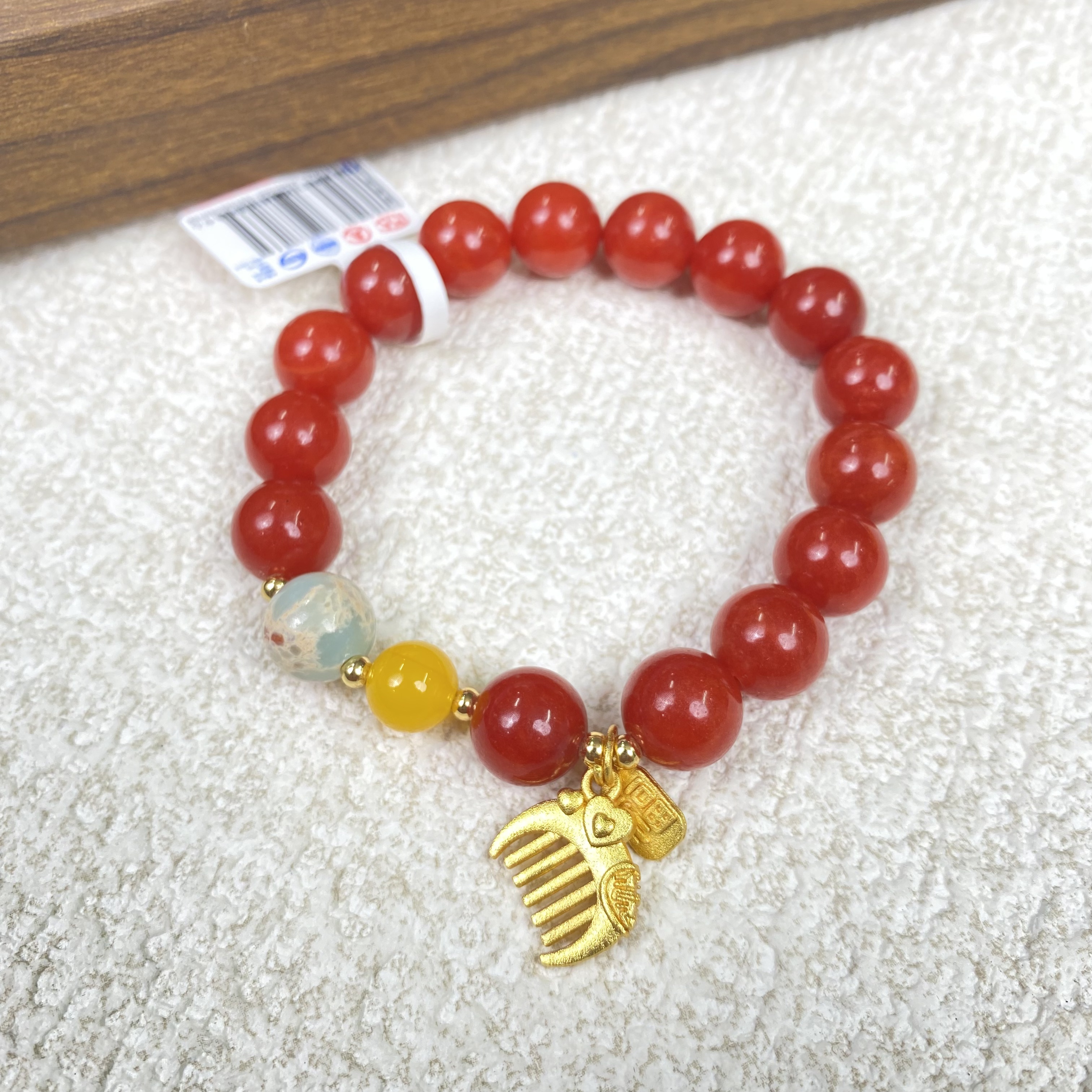 YHKINGS1023设计师款10m南红玛瑙单圈简约多样性发其一不带礼盒