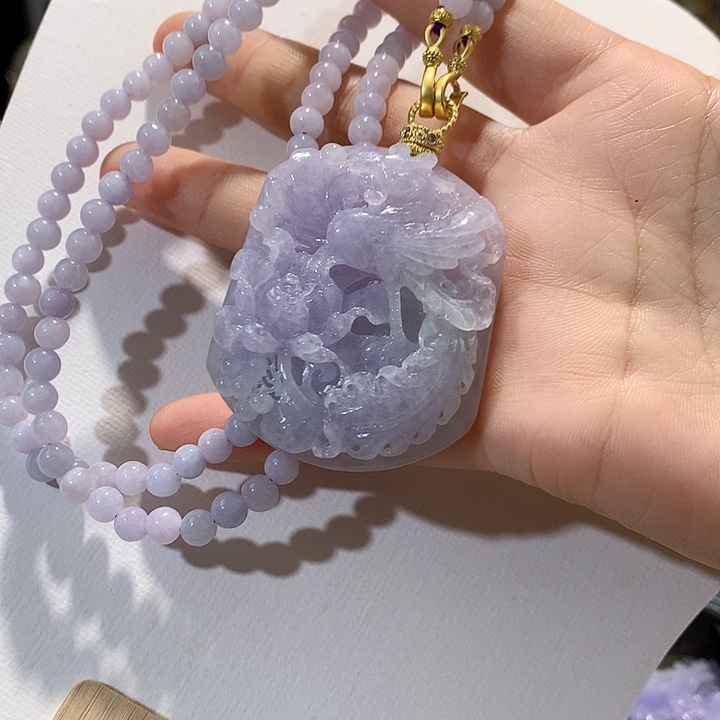 翡翠未镶嵌颈饰翡翠吊坠