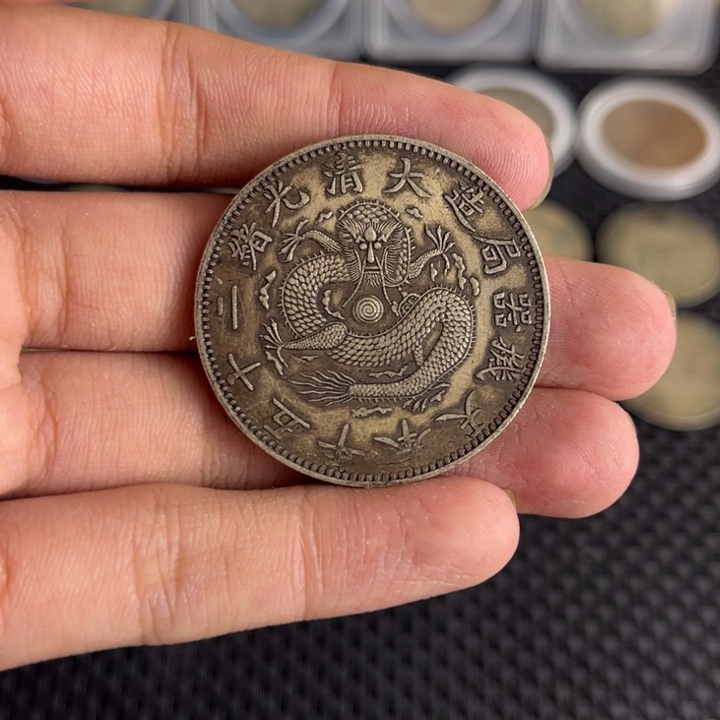 金属大头龙洋船洋工艺品