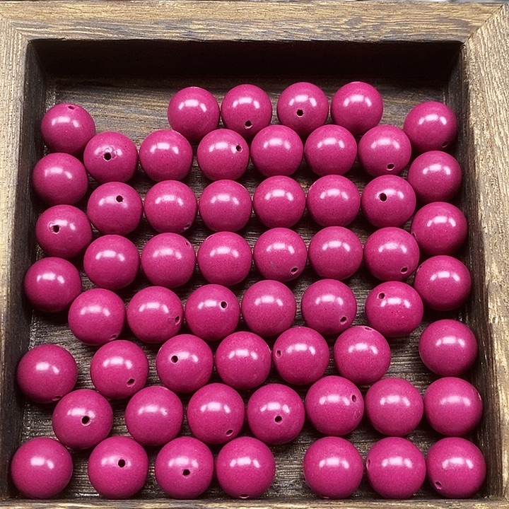 绯色流光1.2天然合香珠到手80颗打底微瑕