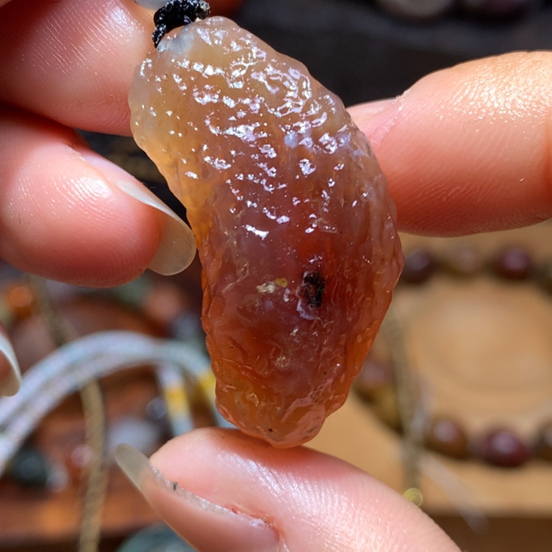 未镶嵌玛瑙/玉髓珠宝半成品