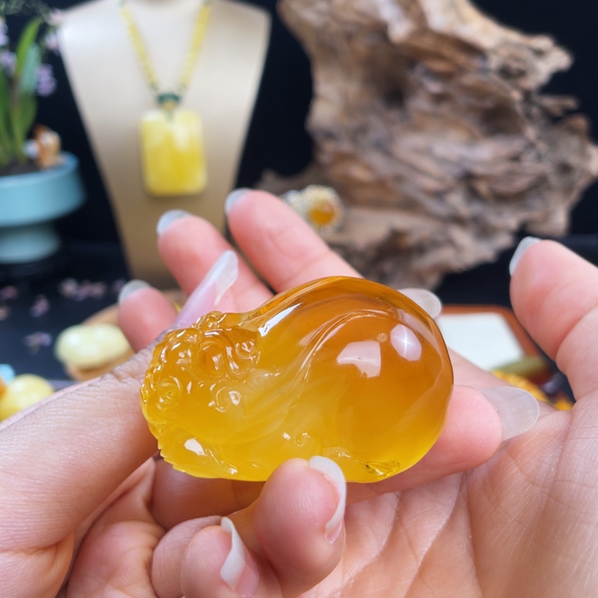 【闪购商品】琥珀珠宝奇石未镶嵌