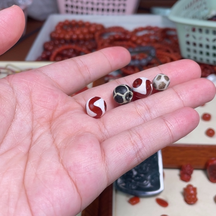 玛瑙/玉髓未镶嵌颈饰3一组