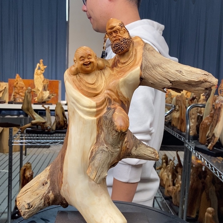 柏木（崖柏）随型摆件