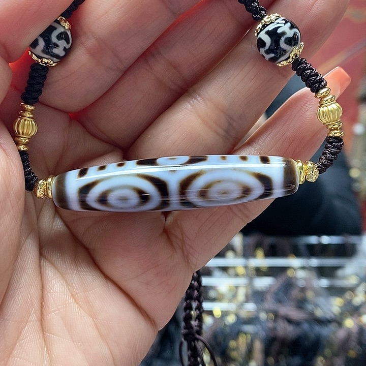 玛瑙/玉髓颈饰合金