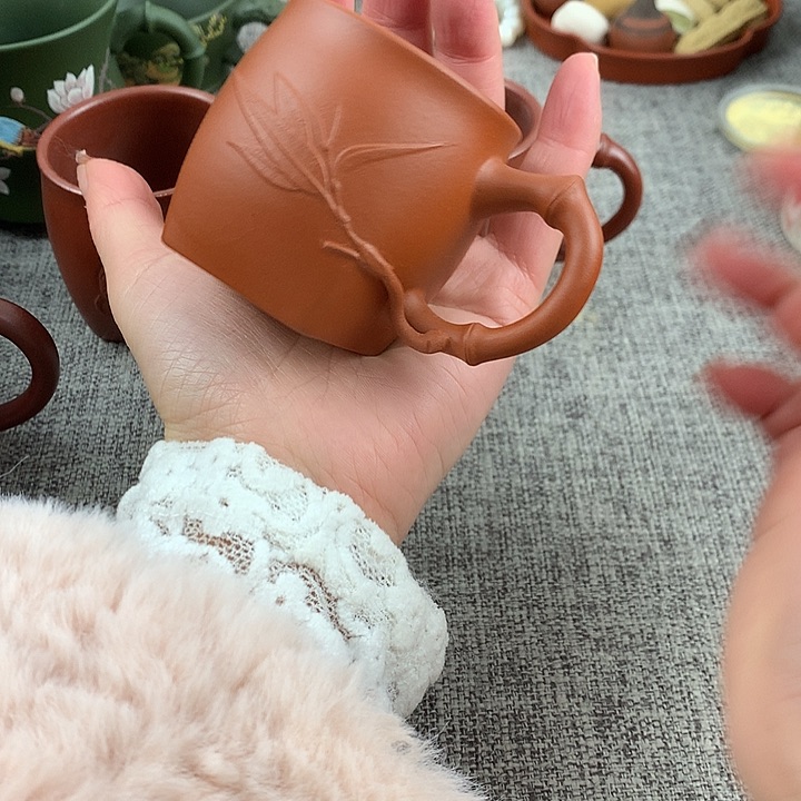 紫砂茶杯高端主人杯