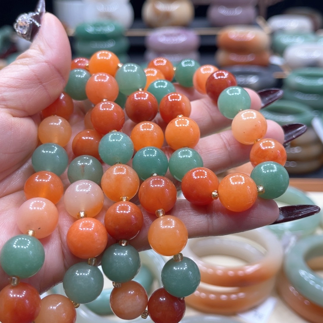 石英质玉手镯合金健**乐