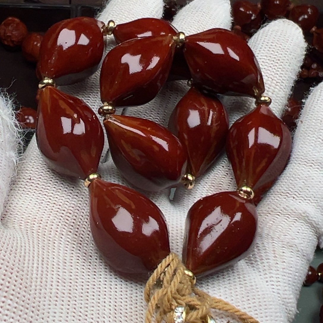 吊坠橄榄核素核18 