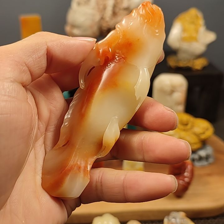 寿山石手把件手把件