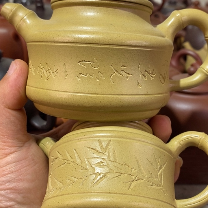 紫砂茶壶猫***堂两个一起出