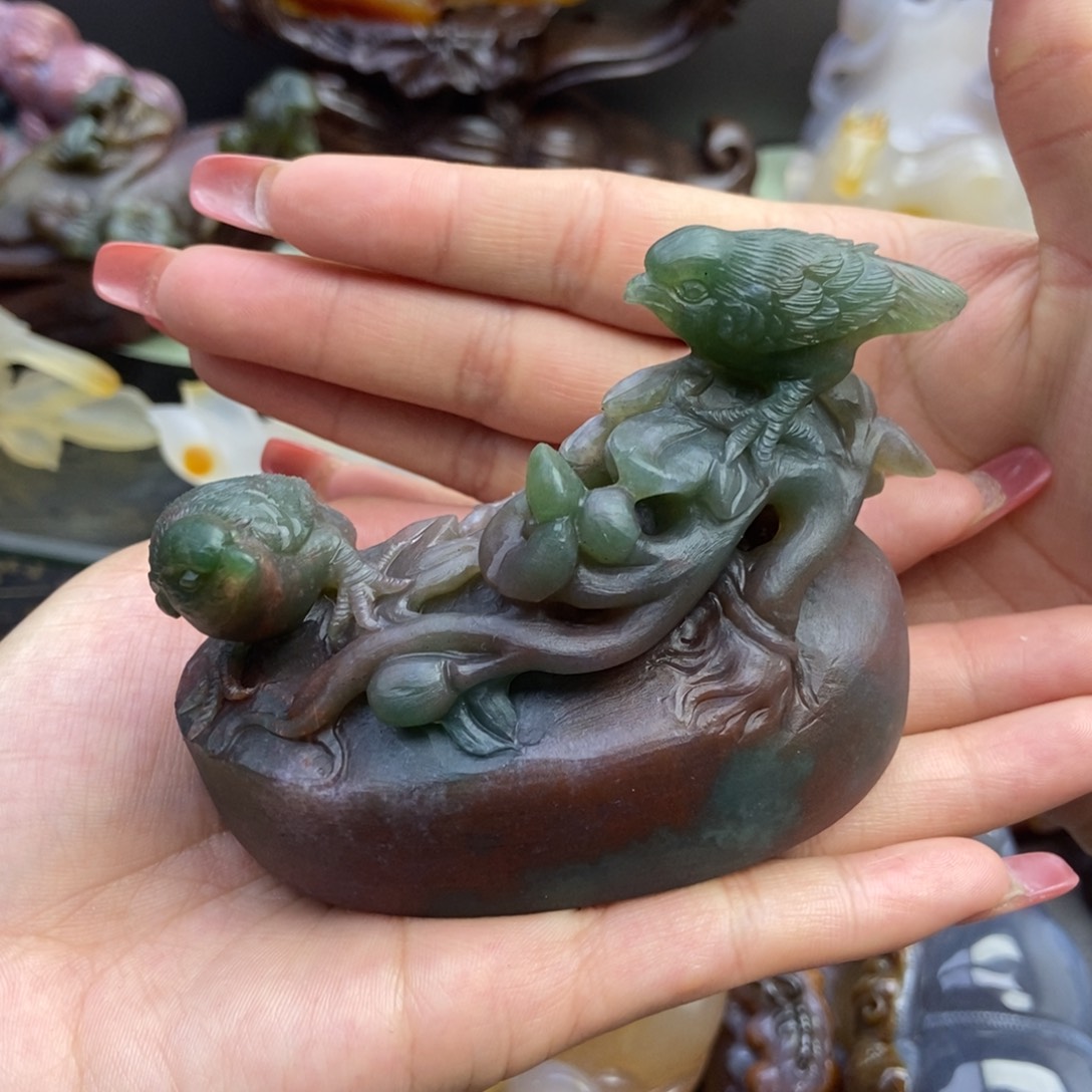 石英质玉挂件未镶嵌