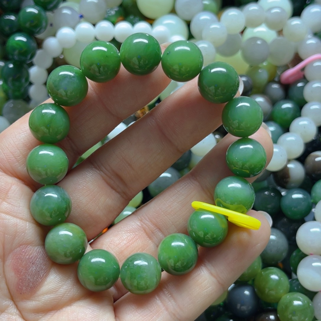 和田玉手链未镶嵌