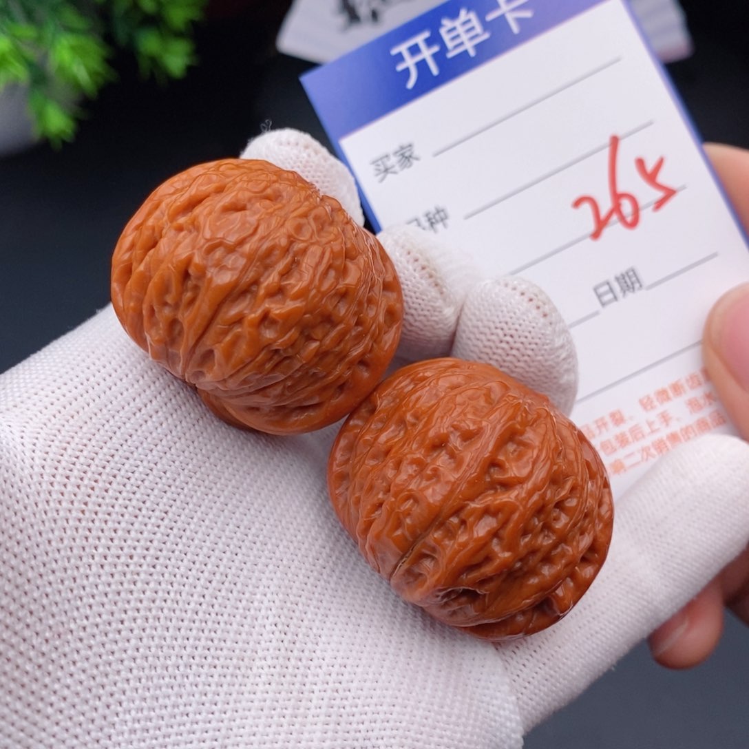 文玩核桃把件38铁锤265