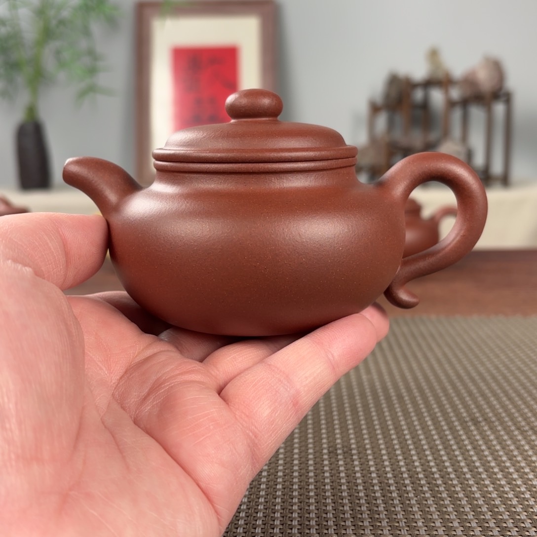 紫砂茶壶黄龙山原矿紫砂壶230