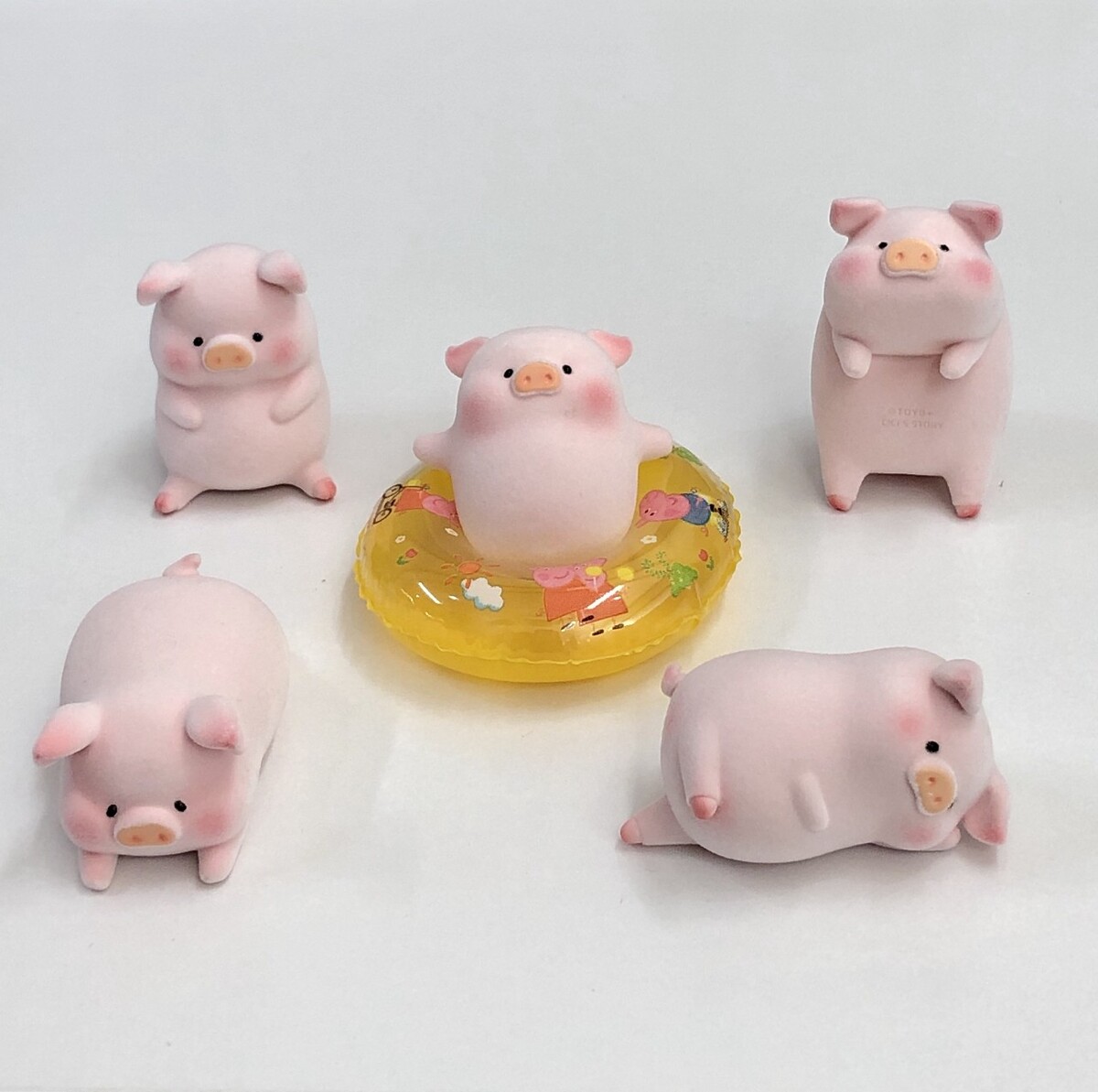 (圣诞萌粒明款)圣诞萌粒2025潮流手办摆件