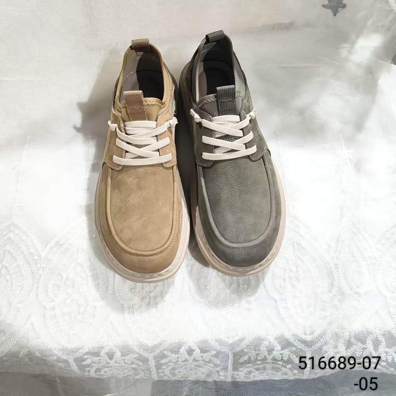 缝制鞋纯色低帮工装鞋时尚休闲鞋百搭潮流男士