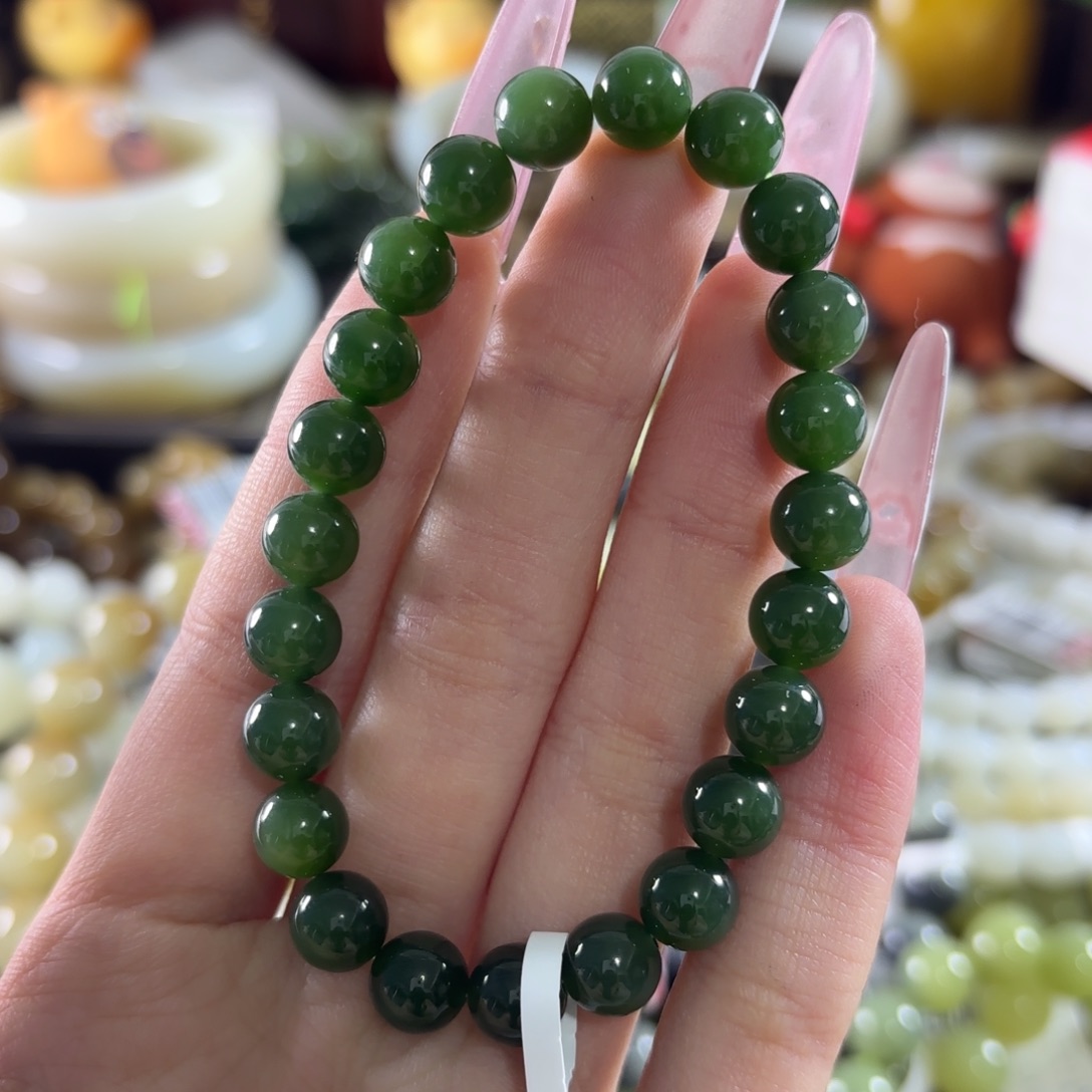 和田玉未镶嵌手链231