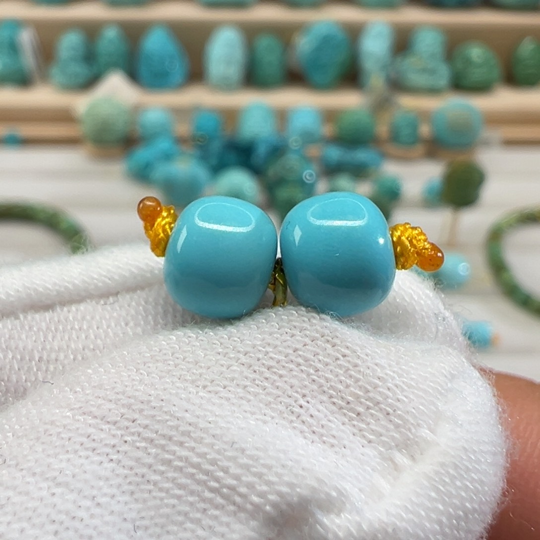 绿松石未镶嵌配饰