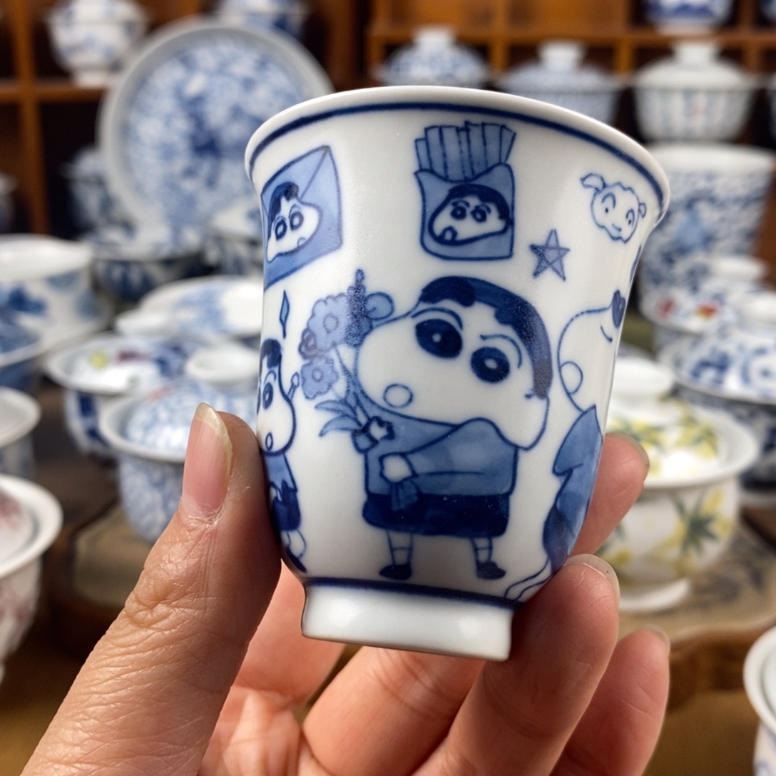 瓷片景德镇陶瓷手绘茶器211