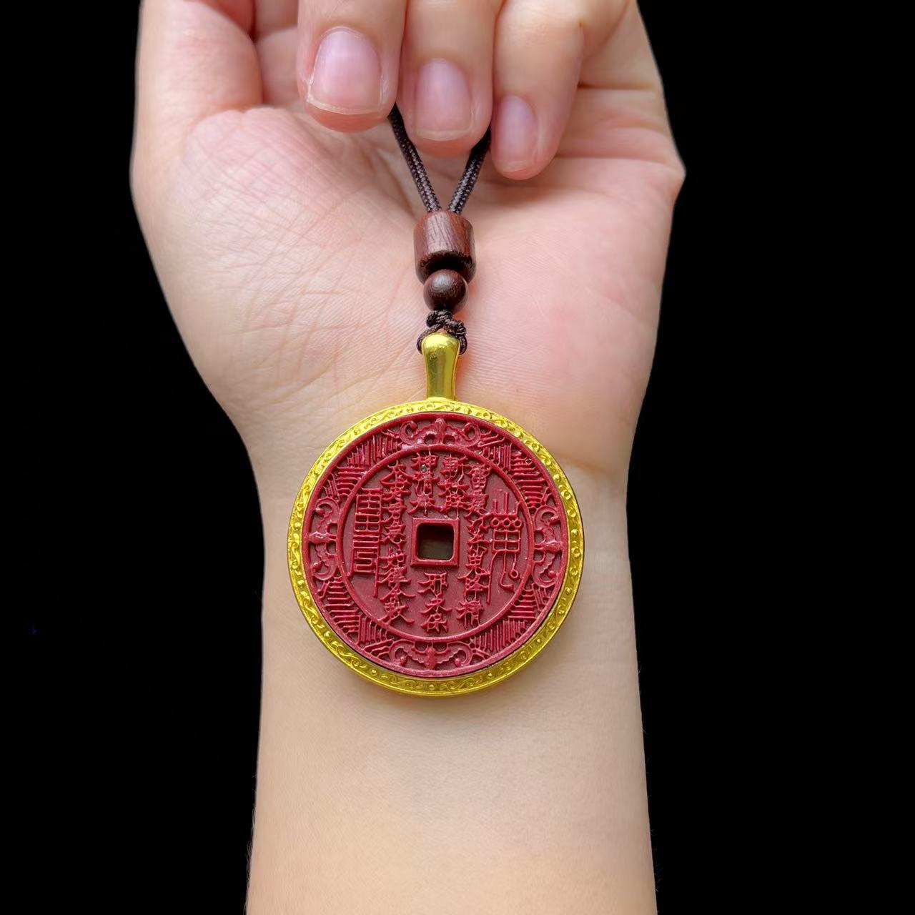 朱砂辰砂吊坠（赠绳） E05-01