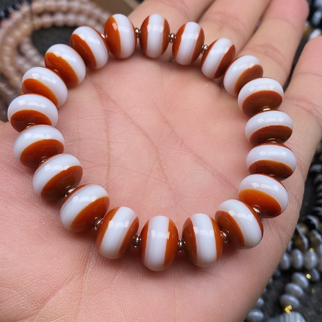 玛瑙/玉髓未镶嵌手链