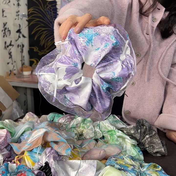 月***半736蕾丝发圈不退不换