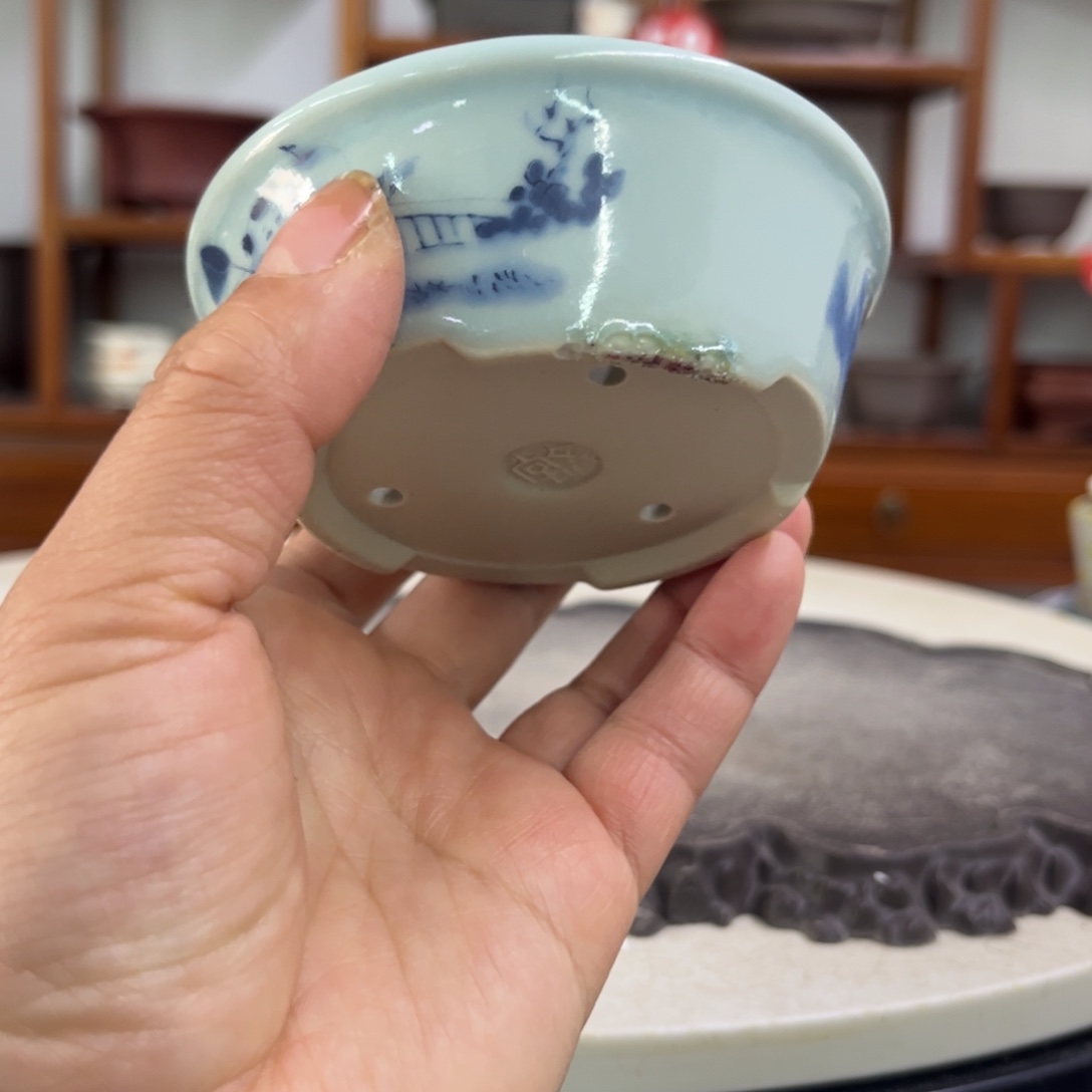 紫砂花盆瑕疵粘板3-9。。。