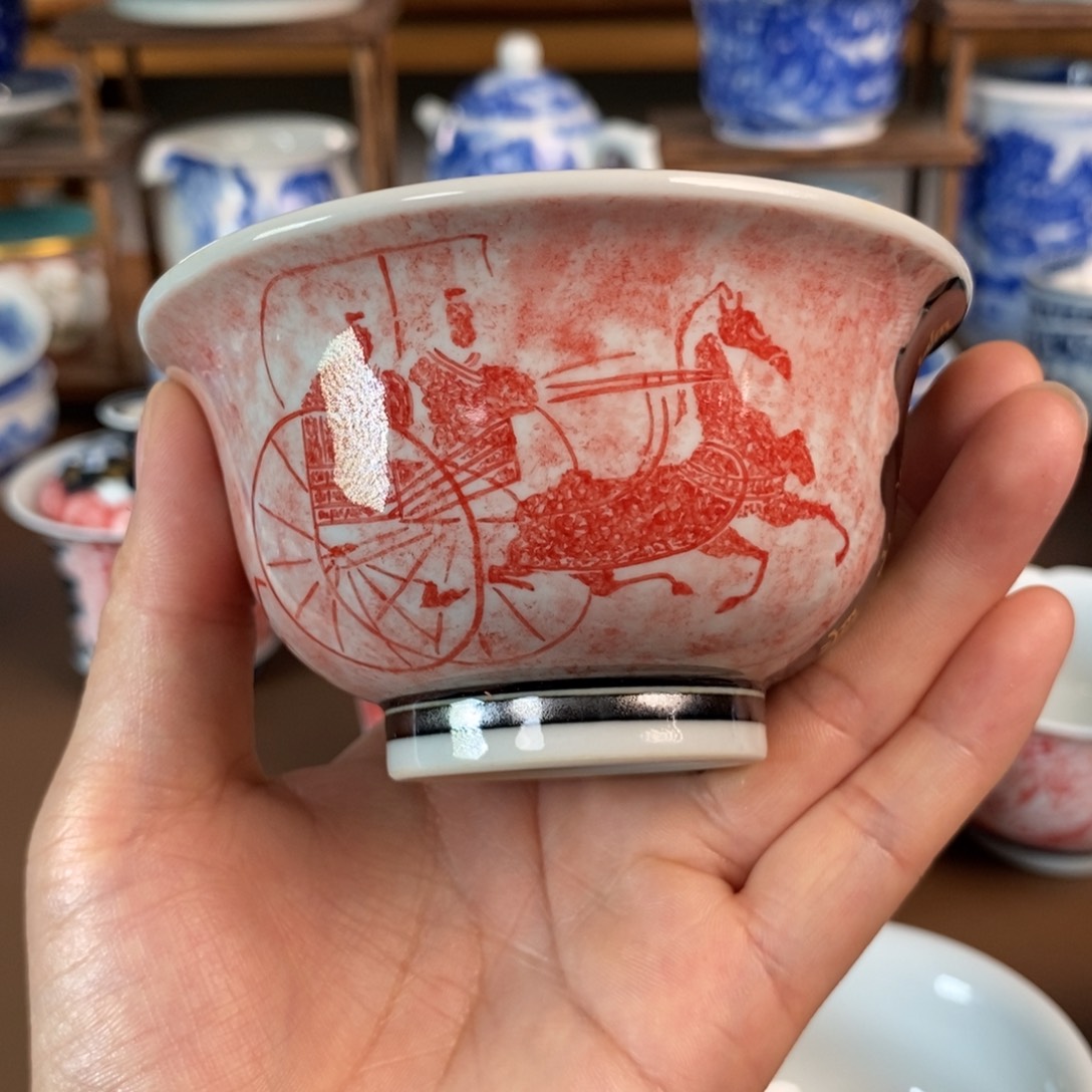 杯景德镇陶瓷手工手绘