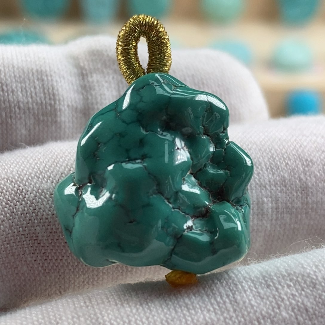 绿松石珠宝奇石未镶嵌